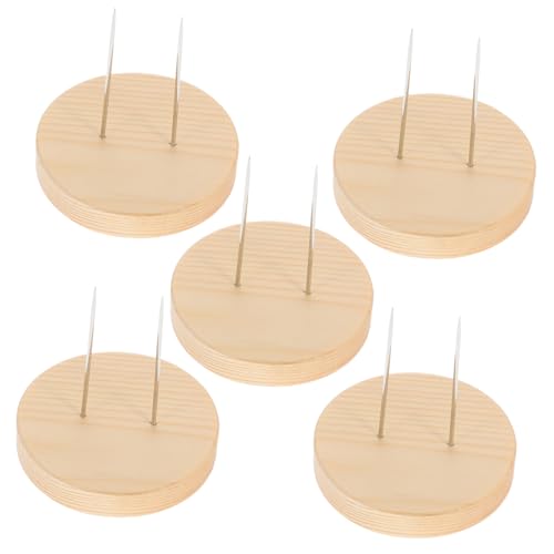 LIFKOME 5stücke Holzständer Für Nadelfilz-tierpuppen Eleganter Präsentationsständer Mit Glatter Oberfläche Für Figuren Zur Aufbewahrung Und Dekoration Tisch Oder Regal von LIFKOME