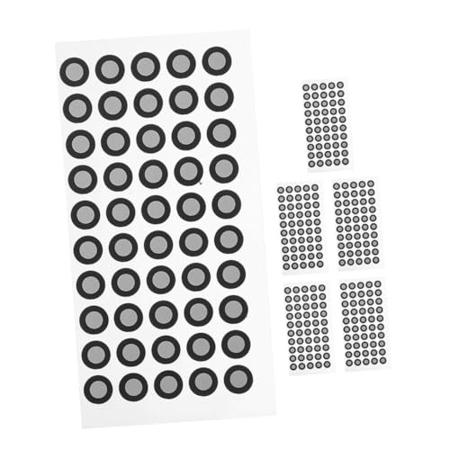 LIFKOME 6 Blätter Scanner Marker Hochreflektierende Positionierungspunkte Dicke Reflektierende Folie Präzise Markierung für Architektur Ingenieurwesen und Optisches Tracking von LIFKOME