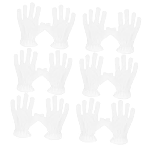 LIFKOME 6 Paare Mikrofaser Handschuhe für Schmuck Münzprüfung Wiederverwendbare Staubfreie Arbeitshandschuhe mit Elastischem Unisex Angenehm Flexibel Waschbar und Antistatisch LIFKOME 6 Paare Mikrofaser Handschuhe für Schmuck Münzprüfung Wiederverwendbare Staubfreie Arbeitshandschuhe mit Elastischem Unisex Angenehm Flexibel Waschbar und Antistatisch von LIFKOME