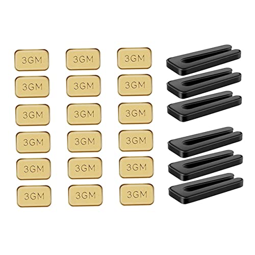LIFKOME 6 Sätze Deckenventilator Balancierung Kit Gewichte Clip für Effiziente Wobble Korrektur Selbstklebende und Epoxidharzmaterialien für Deckenventilatoren von LIFKOME