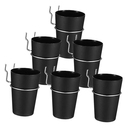 LIFKOME 6 Sätze Teiliges Pegboard Becher mit Haken Schwarzer Ringhalter für Garage Robuste Eisen und Abs Aufbewahrungstassen Vielseitig für Stecktafel Organisation und Lagerung LIFKOME 6 Sätze Teiliges Pegboard Becher mit Haken Schwarzer Ringhalter für Garage Robuste Eisen und Abs Aufbewahrungstassen Vielseitig für Stecktafel Organisation und Lagerung von LIFKOME