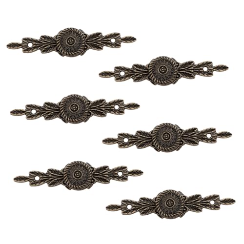 LIFKOME 6 Stück Antike Zinklegierung Möbelgriff Langlebiger Schrankgriff Vintage Stil Einfache Montage Geeignet für Schrank Fenster Kommode Praktische Möbelgriff accessoires von LIFKOME