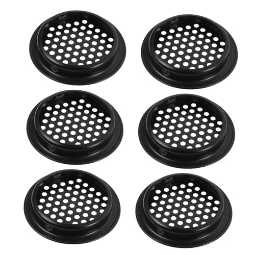 LIFKOME 6 Stück Edelstahl Lüftungsgitter Rund Möbel Belüftungsöffnung mit Mesh Design für Schränke und Garderoben Kabinettslüftung Atmungsaktiv Langlebig Einfache Montage LIFKOME 6 Stück Edelstahl Lüftungsgitter Rund Möbel Belüftungsöffnung mit Mesh Design für Schränke und Garderoben Kabinettslüftung Atmungsaktiv Langlebig Einfache Montage von LIFKOME