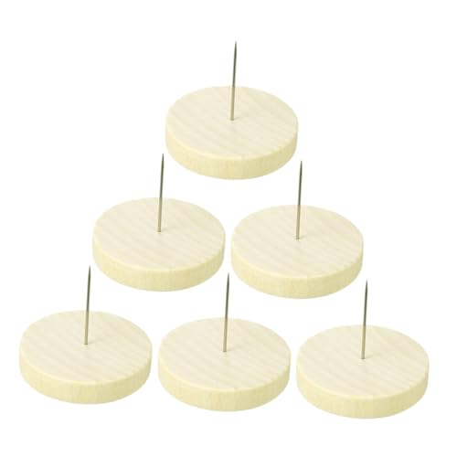 LIFKOME 6 Stück Holzsockel Puppenständer Einzelner Nadelsupport Robust Vielseitig Für Häkeltiere Filztiere Ausstellung Zuhause LIFKOME 6 Stück Holzsockel Puppenständer Einzelner Nadelsupport Robust Vielseitig Für Häkeltiere Filztiere Ausstellung Zuhause von LIFKOME