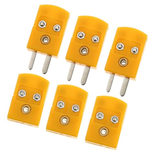 LIFKOME 6 Stück K Thermoelement aus Abs Praktischer und Langlebiger Thermoelement Adapter für K Messgeräte Einfache Installation und Vielseitige Anwendung LIFKOME 6 Stück K Thermoelement aus Abs Praktischer und Langlebiger Thermoelement Adapter für K Messgeräte Einfache Installation und Vielseitige Anwendung von LIFKOME