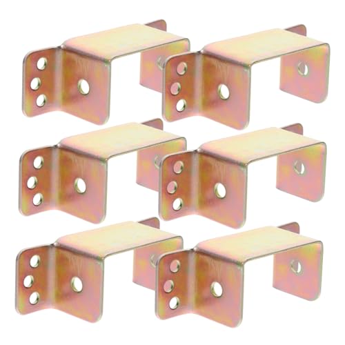 LIFKOME 6 Stück Teiliges Bettbeschlag U Förmige Verstärkte Bettrahmen Halterung Stabile Bettplatten Befestigung für Einzelbetten Einfache Montage Langlebige Metallverbinder LIFKOME 6 Stück Teiliges Bettbeschlag U Förmige Verstärkte Bettrahmen Halterung Stabile Bettplatten Befestigung für Einzelbetten Einfache Montage Langlebige Metallverbinder von LIFKOME
