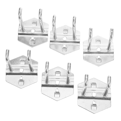 LIFKOME 6 Stück Teiliges Metall Pegboard Haken Stabile Platzsparende Werkzeughalter für Lochwand Geeignet für Garage und Haushalt Einfach zu Reinigen und Langlebig LIFKOME 6 Stück Teiliges Metall Pegboard Haken Stabile Platzsparende Werkzeughalter für Lochwand Geeignet für Garage und Haushalt Einfach zu Reinigen und Langlebig von LIFKOME