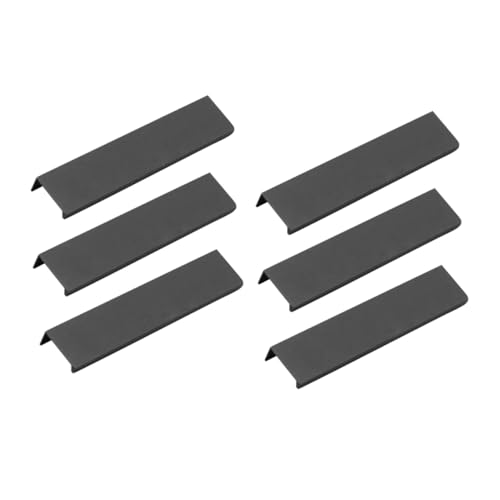 LIFKOME 6 Stück Teiliges Schwarzer Aluminiumlegierung Griffmulden Moderner Stil Elegante Schrankgriffe für Schubladen Kleiderschränke Küchenschränke Vielseitig für Zuhause und Büro LIFKOME 6 Stück Teiliges Schwarzer Aluminiumlegierung Griffmulden Moderner Stil Elegante Schrankgriffe für Schubladen Kleiderschränke Küchenschränke Vielseitig für Zuhause und Büro von LIFKOME