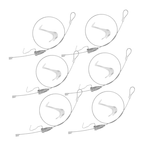 LIFKOME 6 Stück Verstellbares Bildaufhängesystem aus Teiliges mit Kabel für Bilderrahmen und Wandkunst für Zuhause Büro und Galerien Wandintegrität Bewahrend und Höhenverstellbar LIFKOME 6 Stück Verstellbares Bildaufhängesystem aus Teiliges mit Kabel für Bilderrahmen und Wandkunst für Zuhause Büro und Galerien Wandintegrität Bewahrend und Höhenverstellbar von LIFKOME
