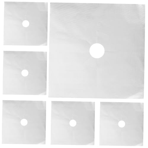 LIFKOME 6 Stück Wiederverwendbare Gasherd Abdeckungen Hochtemperaturbeständige Schutzmatte für Gasherd Kochfeld Schutzpolster für Zuhause und Gastronomie Ölabweisend und Leicht zu Reinigen LIFKOME 6 Stück Wiederverwendbare Gasherd Abdeckungen Hochtemperaturbeständige Schutzmatte für Gasherd Kochfeld Schutzpolster für Zuhause und Gastronomie Ölabweisend und Leicht zu Reinigen von LIFKOME