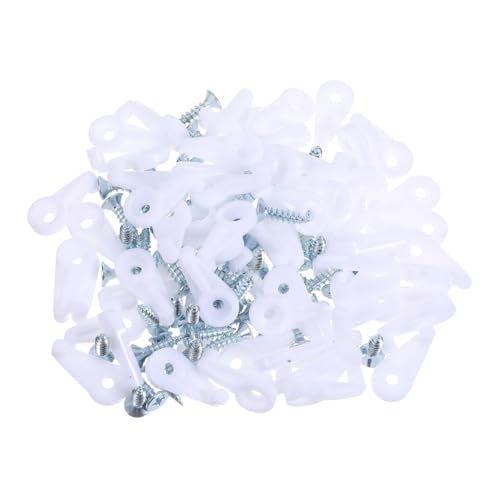LIFKOME 60 Stück Glasfixierclips für Spiegelbefestigung Cremeweiß mit Schrauben Robuste Spiegelhalter für Rahmenlose Spiegel Geeignet für Schrank Wandspiegelmontage LIFKOME 60 Stück Glasfixierclips für Spiegelbefestigung Cremeweiß mit Schrauben Robuste Spiegelhalter für Rahmenlose Spiegel Geeignet für Schrank Wandspiegelmontage von LIFKOME