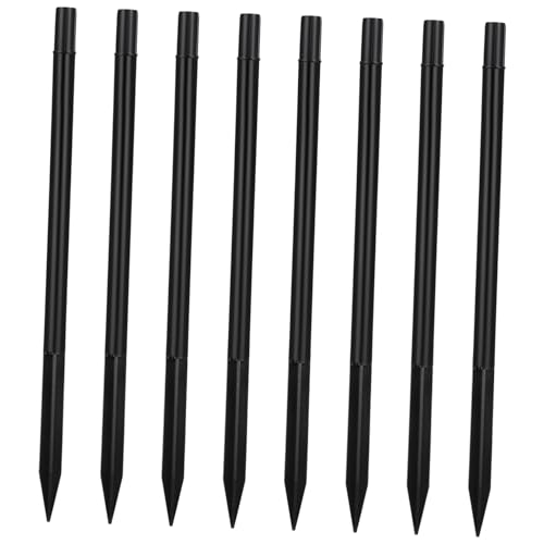 LIFKOME 8 Sätze Solar Lamp Replacement Stakes Teilig Wetterfeste Gartenerdspieße mit Verlängerungsrohren und Steckverbindern Langlebiges Kunststoffmaterial für Außenbeleuchtung und von LIFKOME