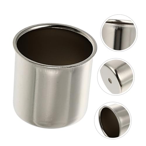 LIFKOME 8 Stück Teiliges Metall Kerzenhalter Langlebige Wiederverwendbare Kerzeneinsätze aus Eisen Stilvolle Glatte Teelichtbecher zur Sicheren Kerzenaufnahme und Schutz vom Kerzenhalter LIFKOME 8 Stück Teiliges Metall Kerzenhalter Langlebige Wiederverwendbare Kerzeneinsätze aus Eisen Stilvolle Glatte Teelichtbecher zur Sicheren Kerzenaufnahme und Schutz vom Kerzenhalter von LIFKOME