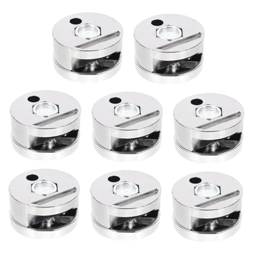 LIFKOME 8 Stück Teiliges Runde Spiegelhalter Clips mit Schrauben Einfache Montage Sichere Glasbefestigung für Wandspiegel Platzsparend und Vielseitig für Moderne Einrichtung LIFKOME 8 Stück Teiliges Runde Spiegelhalter Clips mit Schrauben Einfache Montage Sichere Glasbefestigung für Wandspiegel Platzsparend und Vielseitig für Moderne Einrichtung von LIFKOME