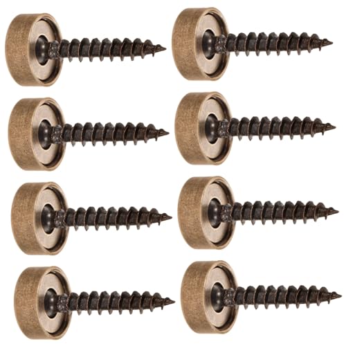 LIFKOME 8 Stück Teiliges Schrauben mit Dekorativen Messingkappen Selbstschneidende Spiegelschrauben Langlebige Metallbefestigung für Spiegel und Möbel Einfache Montage Elegantes Design LIFKOME 8 Stück Teiliges Schrauben mit Dekorativen Messingkappen Selbstschneidende Spiegelschrauben Langlebige Metallbefestigung für Spiegel und Möbel Einfache Montage Elegantes Design von LIFKOME