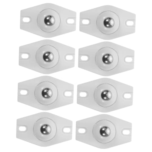 LIFKOME 8 Stück Teiliges Selbstklebende Mini Möbelrollen mit Drehung Kleine Lenkrollen für Möbel Küchengeräte DIY Einfache Montage Stabile Wheels von LIFKOME