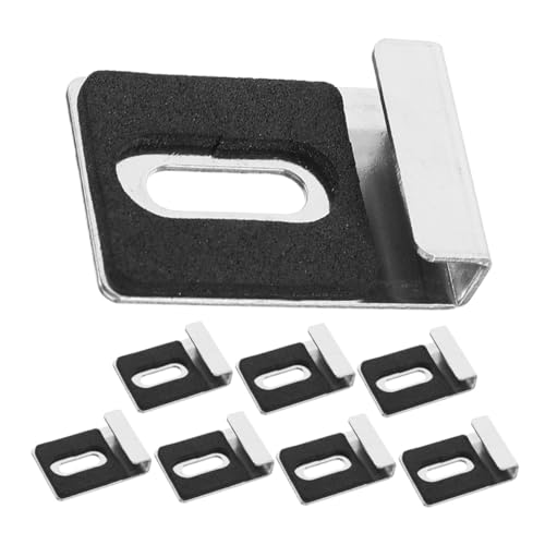 LIFKOME 8 Stück Teiliges Spiegelklammer Edelstahl Robuste Glashalter für Rahmenlose Spiegel Rutschfeste Spiegelclips mit Schutzfilm Halterungen für Badezimmer und Möbel LIFKOME 8 Stück Teiliges Spiegelklammer Edelstahl Robuste Glashalter für Rahmenlose Spiegel Rutschfeste Spiegelclips mit Schutzfilm Halterungen für Badezimmer und Möbel von LIFKOME