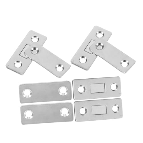 LIFKOME 8 Stück Unsichtbarer Magnetischer Türverschluss Teiliges Doppelmagnet für Schrank und Schiebetüren Universeller Schrankmagnet mit Verdecktem Design für Möbel und Kleiderschrank von LIFKOME