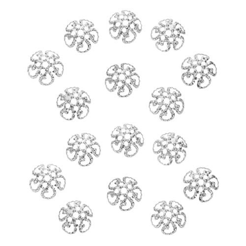 LIFKOME 800 Stück Vintage Blumen Perlenkappen Hohl Spacer Bead Caps Metall Endkappen für Schmuckherstellung DIY Armbänder Ohrringe Basteln von LIFKOME