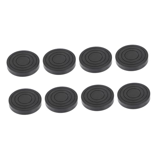 LIFKOME 8Stücke Vibrations Pads für Waschmaschinen Riser Füße Geräuschreduzierung und Stoßdämpfung Geeignet für Fliesenböden Einfache Installation ohne Werkzeug von LIFKOME