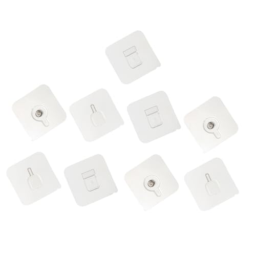 LIFKOME 9 Stück Starker Selbstklebender Haken nicht Bohrend für Wandaufhängung Bilderrahmen Uhr Hohe Tragkraft Kompakte Kratzfrei Vielseitig für Zuhause und Büro LIFKOME 9 Stück Starker Selbstklebender Haken nicht Bohrend für Wandaufhängung Bilderrahmen Uhr Hohe Tragkraft Kompakte Kratzfrei Vielseitig für Zuhause und Büro von LIFKOME