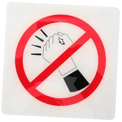 LIFKOME Acryl Warnschild Nicht Anklopfen Langlebiges Modernes No Knocking Türschild für Hotel und Zuhause Leicht Montierbar Widerstandsfähiges Warnschild zur Zutrittskontrolle und Schutz LIFKOME Acryl Warnschild Nicht Anklopfen Langlebiges Modernes No Knocking Türschild für Hotel und Zuhause Leicht Montierbar Widerstandsfähiges Warnschild zur Zutrittskontrolle und Schutz von LIFKOME