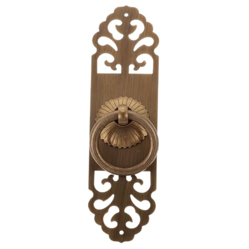 LIFKOME Antiker Messing Möbelgriff Vintage Schrankgriff Retro Ziehgriff für Kommoden Kleiderschränke Küchenkästen Einfach zu Montieren Glatte Oberfläche Vielseitig für Möbel und von LIFKOME