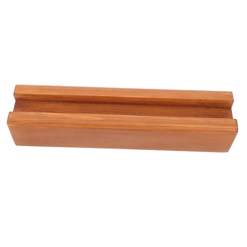 LIFKOME Antirutsch Boden Spiegel Halterung Stabiler Ständer für Schlafzimmer Wohnzimmer Badezimmer Elegantes Design Langlebigem Holz von LIFKOME