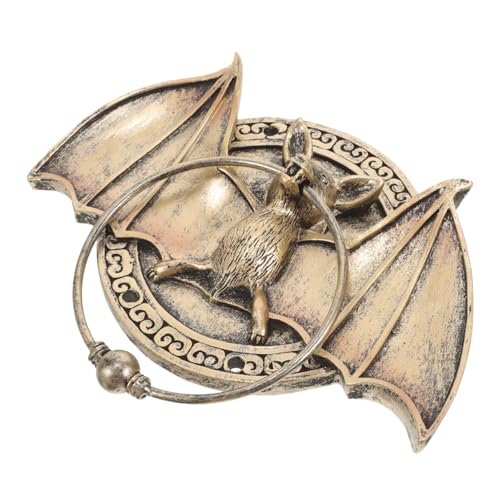 LIFKOME Bat Shape Türklopfer Langlebigem Resin Antikes Design für Türen Multifunktionaler Türbeschlag Elegante Haustür Dekoration Klassischer Türklopfer für Stilvolles LIFKOME Bat Shape Türklopfer Langlebigem Resin Antikes Design für Türen Multifunktionaler Türbeschlag Elegante Haustür Dekoration Klassischer Türklopfer für Stilvolles von LIFKOME