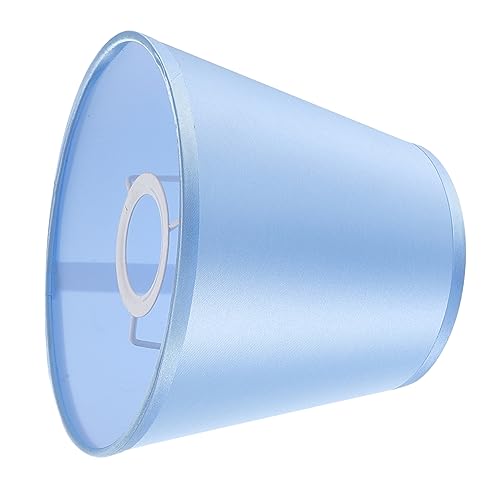 LIFKOME Blauer Stoff Lampenschirm Tischlampe Nachttischlampe Abdeckung Weiche Lichtfilterung Elegantes Design Einfach zu Montieren Für Zuhause Hotel Dekoration von LIFKOME