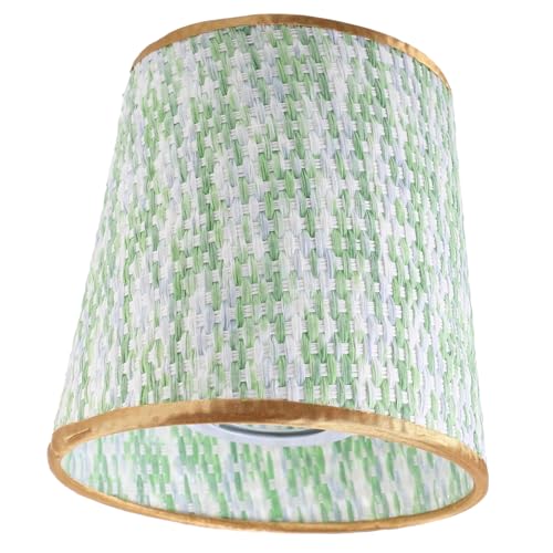LIFKOME Bunter Konischer Lampenschirm aus Gewebtem Pvc stoff Leichter Ersatzschirm für Tischlampe Dekorative Lampenabdeckung für Wohn Schlafzimmer Einfach zu Montieren Vielseitig LIFKOME Bunter Konischer Lampenschirm aus Gewebtem Pvc stoff Leichter Ersatzschirm für Tischlampe Dekorative Lampenabdeckung für Wohn Schlafzimmer Einfach zu Montieren Vielseitig von LIFKOME