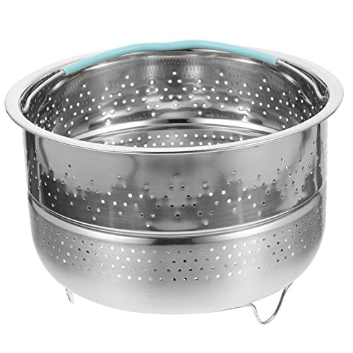 LIFKOME Dampfkorb mit Hitzeisolierendem Griff Gleichmäßige Dampflöcher Kompakt und Leicht Langlebiger Steamer Einsatz für Reis und Gemüsedämpfer für Schonendes Kochen im Haushalt LIFKOME Dampfkorb mit Hitzeisolierendem Griff Gleichmäßige Dampflöcher Kompakt und Leicht Langlebiger Steamer Einsatz für Reis und Gemüsedämpfer für Schonendes Kochen im Haushalt von LIFKOME