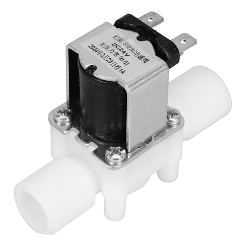 LIFKOME Dc Elektrisches Magnetventil Normalerweise Geschlossen Externer Gewindeanschluss Verschleißfest Für Gartenbewässerung und Industrieautomation Einfache Montage von LIFKOME