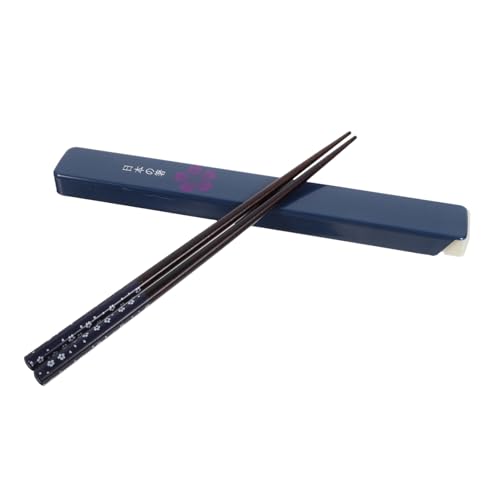 LIFKOME Delikate Japanische Essstäbchen aus Natürlichem Holz Rutschfestes Elegantem Blauem Kirschblüten design und Praktischer Aufbewahrungsbox für Zuhause und Restaurants LIFKOME Delikate Japanische Essstäbchen aus Natürlichem Holz Rutschfestes Elegantem Blauem Kirschblüten design und Praktischer Aufbewahrungsbox für Zuhause und Restaurants von LIFKOME