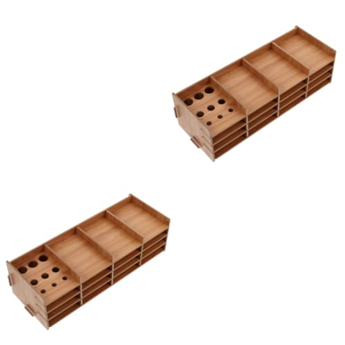 LIFKOME Diamantbild Organizer Fächer Aufbewahrungsbox DIY Werkzeugablage für Diamantmalerei Zubehör Schnelle Ordnung und Langlebigkeit für Bastelbedarf von LIFKOME