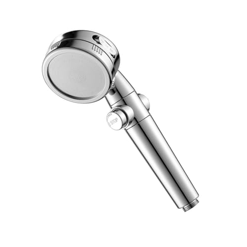 LIFKOME Druckverstärkter Handbrause Duschkopf mit Strahlarten Edelstahl Langlebig Modernes Design für Badezimmer Geeignet von LIFKOME
