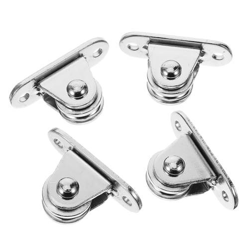 LIFKOME Edelstahl Doppel scheiben Umlenkrolle mit Hoher Tragfähigkeit Reibungslose Seilführung Geräuscharme Seilrolle für Decke Vorhang Schwimmbad LIFKOME Edelstahl Doppel scheiben Umlenkrolle mit Hoher Tragfähigkeit Reibungslose Seilführung Geräuscharme Seilrolle für Decke Vorhang Schwimmbad von LIFKOME