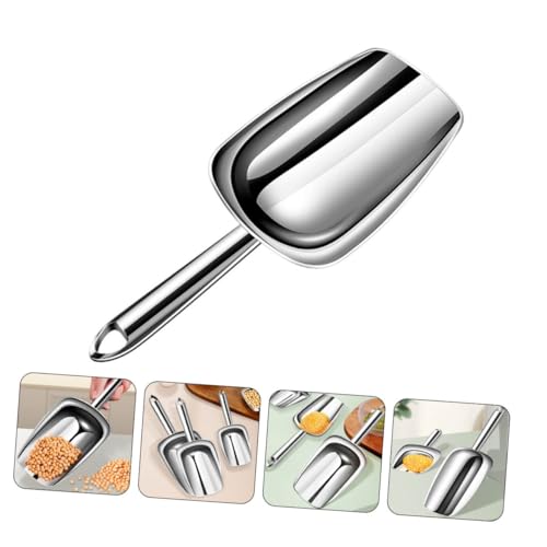 LIFKOME Edelstahl Eisschaufel mit Ergonomischem Griff Robuster Küchenschaufel für Eiswürfel Mehl Nüsse für Bar Party und Haushalt Mittlere Leicht zu Reinigen Rostfrei LIFKOME Edelstahl Eisschaufel mit Ergonomischem Griff Robuster Küchenschaufel für Eiswürfel Mehl Nüsse für Bar Party und Haushalt Mittlere Leicht zu Reinigen Rostfrei von LIFKOME