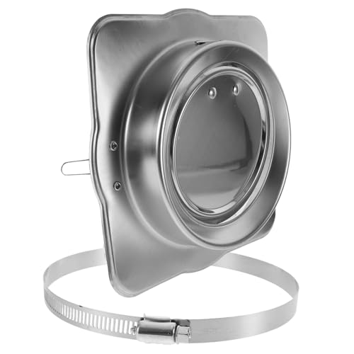 LIFKOME Edelstahl Rückschlagventil mit Rohrschelle für Küchen dunstabzug Hitze Korrosionsbeständig Verhindert Rückfluss und Rauch Langlebig und Rostfrei Einfache Montage LIFKOME Edelstahl Rückschlagventil mit Rohrschelle für Küchen dunstabzug Hitze Korrosionsbeständig Verhindert Rückfluss und Rauch Langlebig und Rostfrei Einfache Montage von LIFKOME