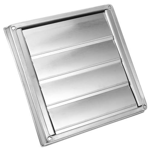 LIFKOME Edelstahl Wandlüftungshaube Rostfreier Stahl Quadratisch Wetterfest Vielseitig für Außenwand Küchen Badentlüftung Effiziente Luftzirkulation Langlebiges Lüftungsgitter LIFKOME Edelstahl Wandlüftungshaube Rostfreier Stahl Quadratisch Wetterfest Vielseitig für Außenwand Küchen Badentlüftung Effiziente Luftzirkulation Langlebiges Lüftungsgitter von LIFKOME