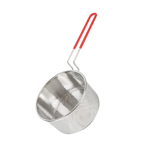 LIFKOME Edelstahlsieb Mit Filterkorb Nudelfilter Und Sieblöffel Hitzebeständiger Griff Für Frittierte Speisen Und Lebensmittel Rostfrei Und Langlebig LIFKOME Edelstahlsieb Mit Filterkorb Nudelfilter Und Sieblöffel Hitzebeständiger Griff Für Frittierte Speisen Und Lebensmittel Rostfrei Und Langlebig von LIFKOME