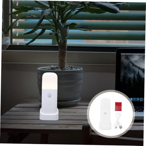 LIFKOME Einstellbare Helligkeit Nachtlicht mit Körpersensor Dimmbares LED sensorlicht für Innenräume als Bettseitenlampe für Schlafzimmer Flur Wohnzimmer und Schrankbeleuchtung LIFKOME Einstellbare Helligkeit Nachtlicht mit Körpersensor Dimmbares LED sensorlicht für Innenräume als Bettseitenlampe für Schlafzimmer Flur Wohnzimmer und Schrankbeleuchtung von LIFKOME