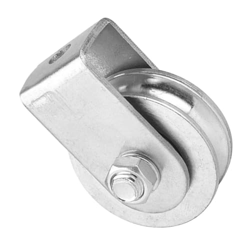 LIFKOME Einzel rollenblock Stahlseil Umlenkrolle Flaschenzug für Schwerlast Hub mit Halbringloser Lagerung Robuste Werkstattseilrolle für Effizientes Anheben und Ziehen LIFKOME Einzel rollenblock Stahlseil Umlenkrolle Flaschenzug für Schwerlast Hub mit Halbringloser Lagerung Robuste Werkstattseilrolle für Effizientes Anheben und Ziehen von LIFKOME