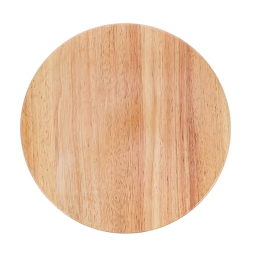 LIFKOME Ergonomischer Runder Massivholz Hockersitz Ersatz Holzplatte für Barhocker Esszimmerstühle Vielseitig Einsetzbar in Haushalt Restaurant und Langlebig Komfortabel Stilvoll von LIFKOME