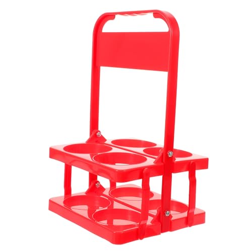 LIFKOME Faltbarer Bierflaschenkörbchen mit Griff Wiederverwendbarer Kunststoff flaschenhalter für Flaschen Platzsparend Robust für Bars Zuhause Outdoor Transport von LIFKOME