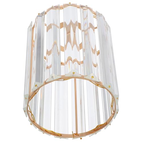 LIFKOME Faux Crystal Lampenschirm Deckenlampe Metall Lampenschirm Ersatz für Fassung Eleganter Wandlampenschirm Modernes Design für Wohnzimmer Schlafzimmer LIFKOME Faux Crystal Lampenschirm Deckenlampe Metall Lampenschirm Ersatz für Fassung Eleganter Wandlampenschirm Modernes Design für Wohnzimmer Schlafzimmer von LIFKOME