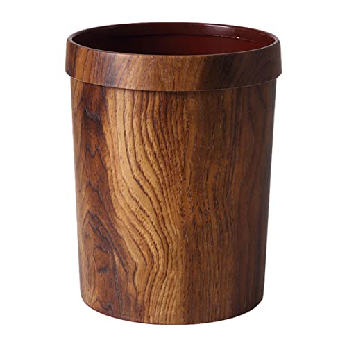 LIFKOME Garbage Pail 1Pc Verwendung Kann Simulation Recycling für Handwerk X Badezimmer Müll Holz Design Zimmer Installieren Sie Mimetische Hausmüll Schlafzimmer zu Größe Büro Mülleimer Natong von LIFKOME