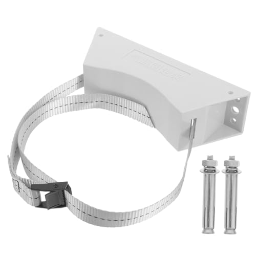 LIFKOME Gasflaschenhalterung Wandmontage Zylinderhalter mit Verstellbarem Gurt für Labor Schiffe Boote Stabile Langlebige Halterung für Sichere Gasflaschenbefestigung von LIFKOME