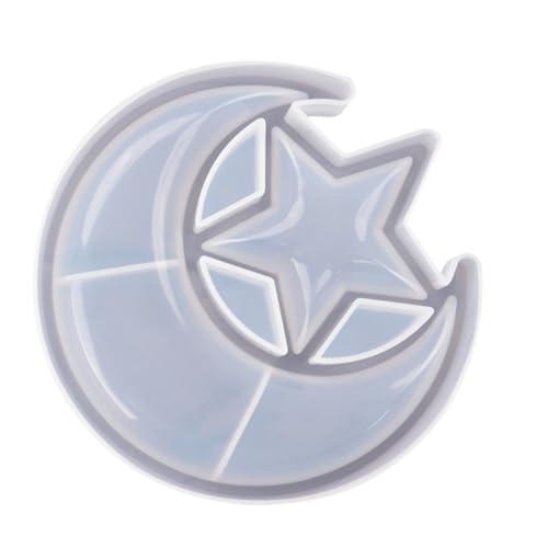 LIFKOME Gießform Stern und Mond Tablett Hitze und Kältebeständig DIY Epoxidharz Schale Langlebige Form für Kreative Aufbewahrung und Dekorative Bastelprojekte LIFKOME Gießform Stern und Mond Tablett Hitze und Kältebeständig DIY Epoxidharz Schale Langlebige Form für Kreative Aufbewahrung und Dekorative Bastelprojekte von LIFKOME