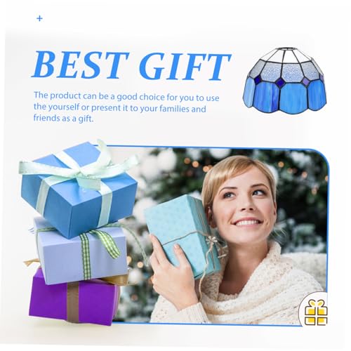 LIFKOME Glas Lampenschirm Deckenleuchte Fassung Elegant Stilvoll Für Wohnzimmer Schlafzimmer Flur Zuhause LIFKOME Glas Lampenschirm Deckenleuchte Fassung Elegant Stilvoll Für Wohnzimmer Schlafzimmer Flur Zuhause von LIFKOME